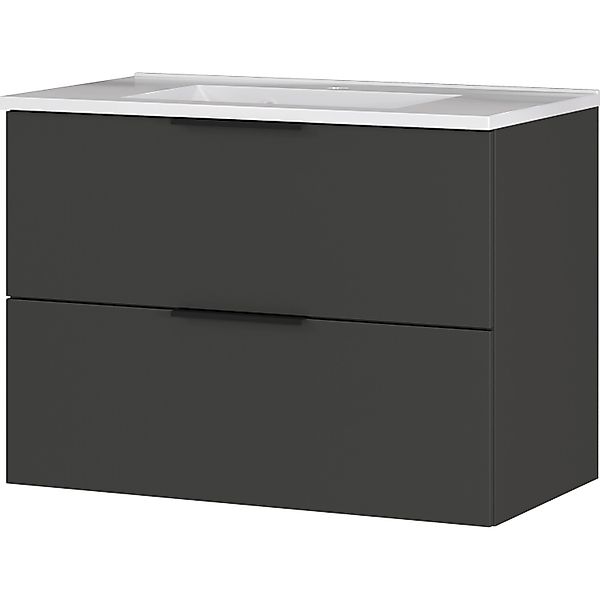 Germania WT-Unterschrank Crandon 81 cm x 61 cm x 47 cm Graphit-Weiß günstig online kaufen