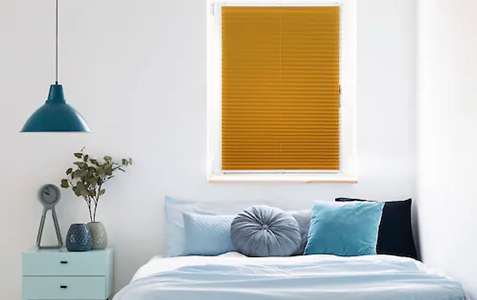 mydeco Plissee »Free«, Lichtschutz, ohne Bohren, verspannt günstig online kaufen