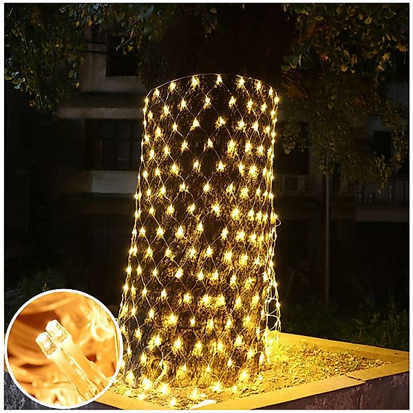 MUPOO LED-Lichternetz LED Lichternetz,Lichterkette Netz mit günstig online kaufen