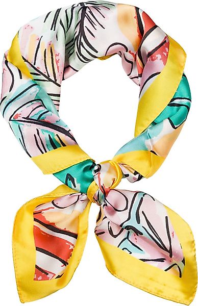 styleBREAKER Modetuch Halstuch Palmen Muster Popart günstig online kaufen