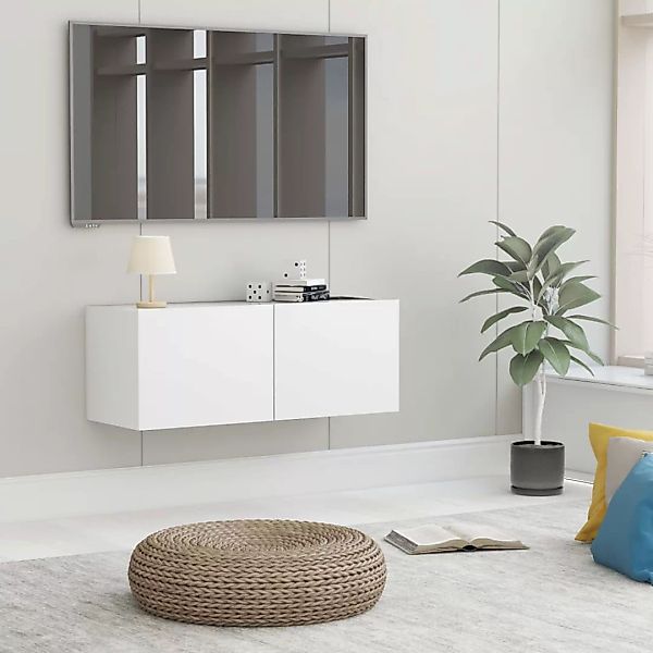 vidaXL TV-Schrank TV-Schrank Weiß 80x30x30 cm günstig online kaufen