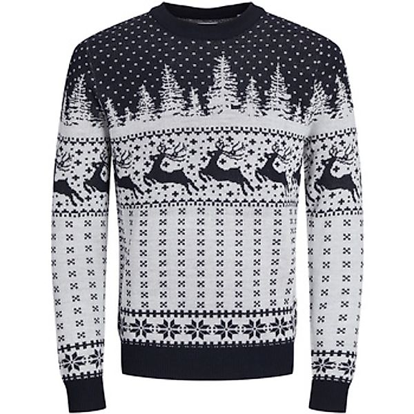 Jack & Jones  Pullover Pullover XMAS GABRIEL Strickpullover R-Neck günstig online kaufen