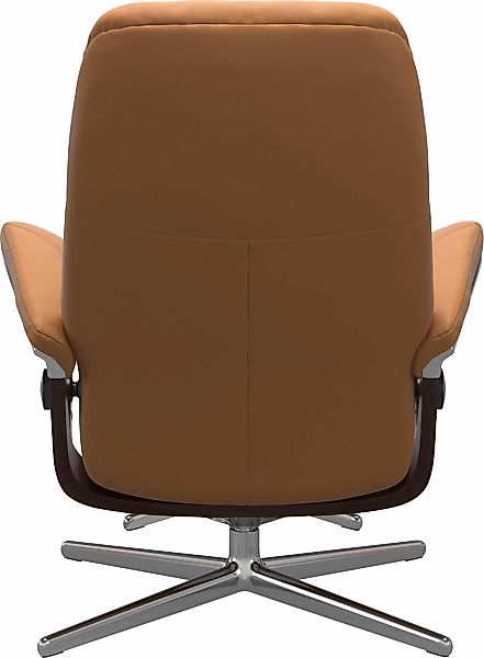 Stressless "Consul" mit Cross Base, Größe S, M & L, Holzakzent Braun günstig online kaufen