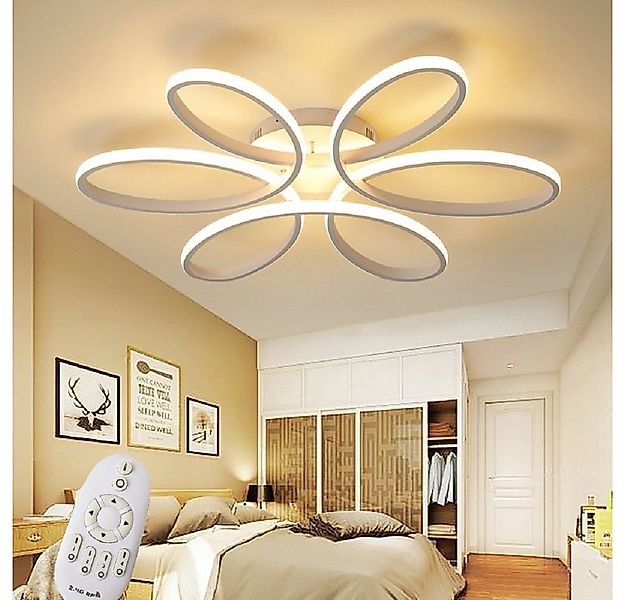 Euroton LED Deckenleuchte LED Deckenlampe Fernbedienung Lichtfarbe einstell günstig online kaufen