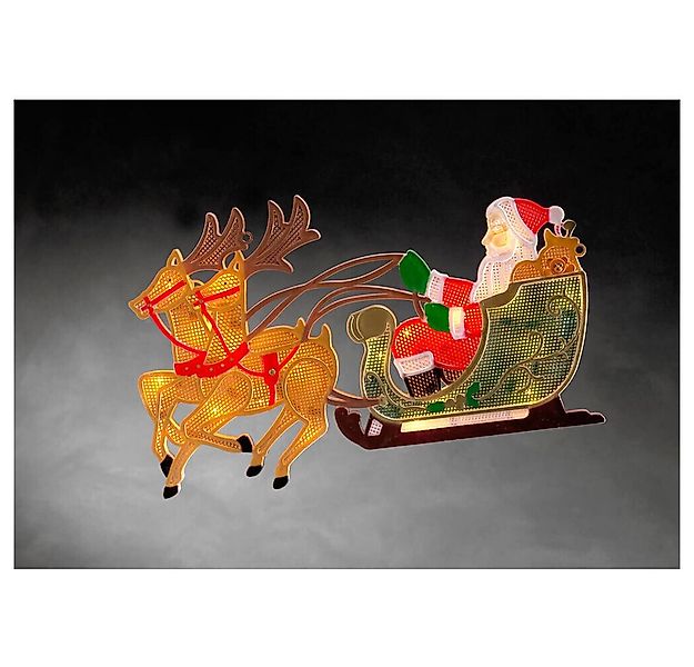 KONSTSMIDE Beleuchtetes Fensterbild 20-flammig, Kunststoff, warmweiß, 1lm, günstig online kaufen