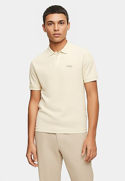 BOSS ORANGE Poloshirt Pe Interlock aus Baumwoll-Piqué mit Logo-Print Regula günstig online kaufen