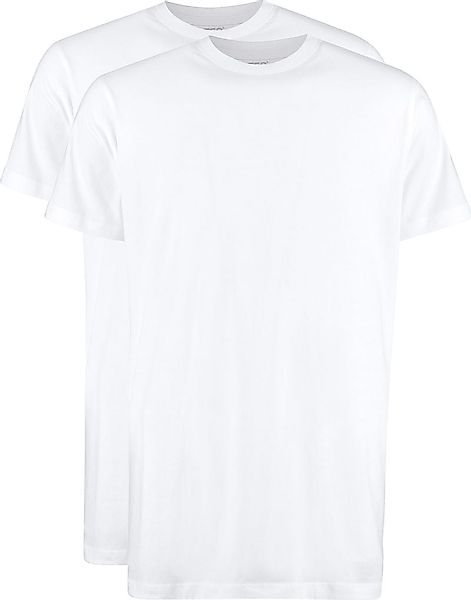Slater 2er-Pack T-shirt Extra Lang Weiß - Größe M günstig online kaufen