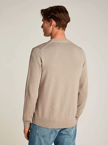 Calvin Klein Jeans Rundhalspullover "MODERN CREW NECK SWEATER", Logodruck, günstig online kaufen