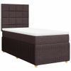 vidaXL Bett Boxspringbett mit Matratze Dunkelbraun günstig online kaufen