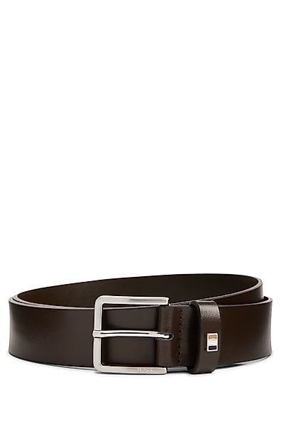 BOSS Ledergürtel Ther-Flag-E_Sz35 mit stilvollen Markendetails günstig online kaufen