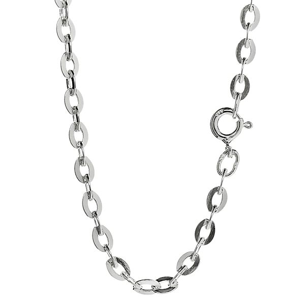 NKlaus Gliederkette Halskette 38cm Ankerkette flach günstig online kaufen