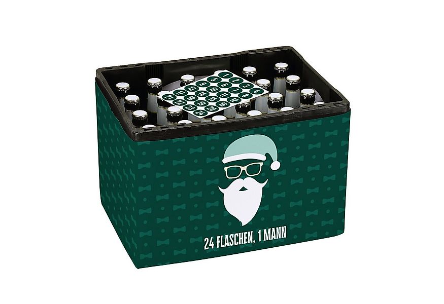 Herz & Heim DIY-Adventskalender 24 Aufkleber & Banderole für Bierkasten - S günstig online kaufen