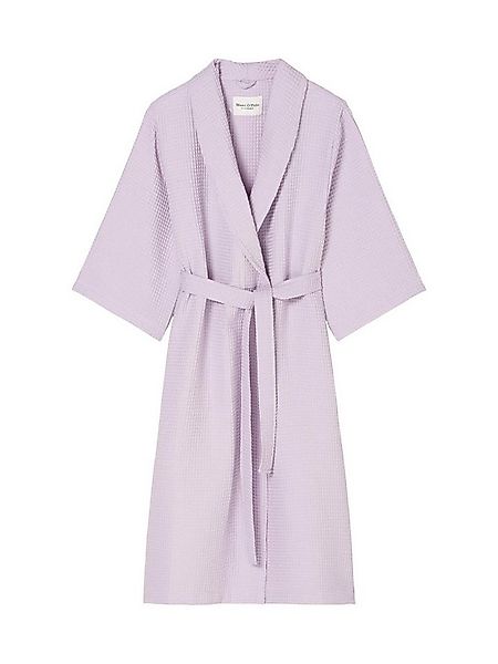 Marc O'Polo Home Damenbademantel Essential Women, Midilänge, Baumwolle, Sch günstig online kaufen