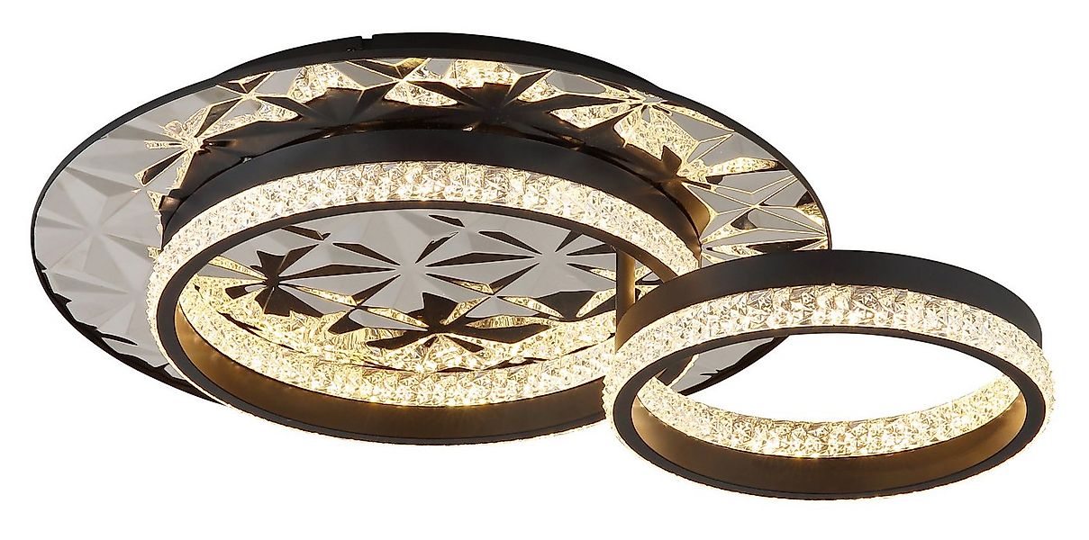 GLOBO LIGHTING Deckenleuchte DELLA II, LED fest integriert, Warmweiß, Decke günstig online kaufen