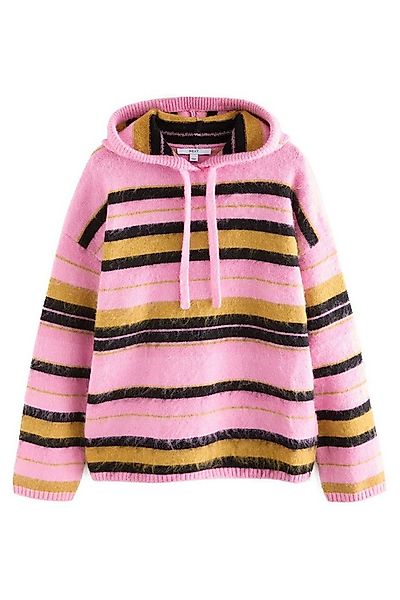 Next Strickpullover Angerauter Strickpullover mit Kapuze (1-tlg) günstig online kaufen