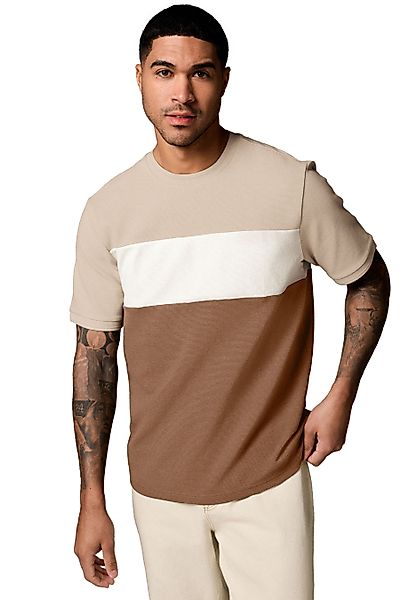 Next T-Shirt Strukturiertes T-Shirt in Blockfarben günstig online kaufen