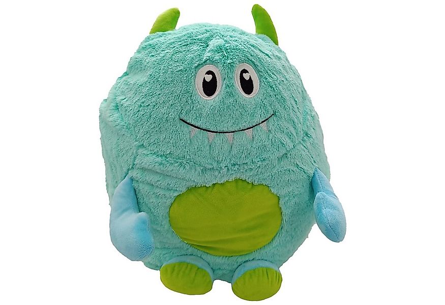Haus und Deko Zierkissen Monster Kuschelkissen 35 x 40 cm Kinder Dekokissen günstig online kaufen