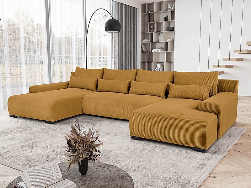 Beautysofa Ecksofa BENNY U, mit Schlaffunktion, günstig online kaufen