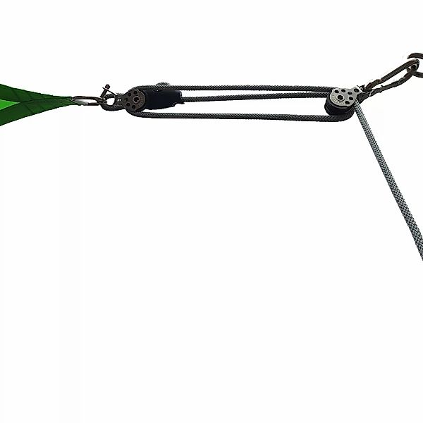 Toldoro 3-Fach Flaschenzug mit 4-Loch Klampe Seilzug Flaschenzug Zum Spanne günstig online kaufen