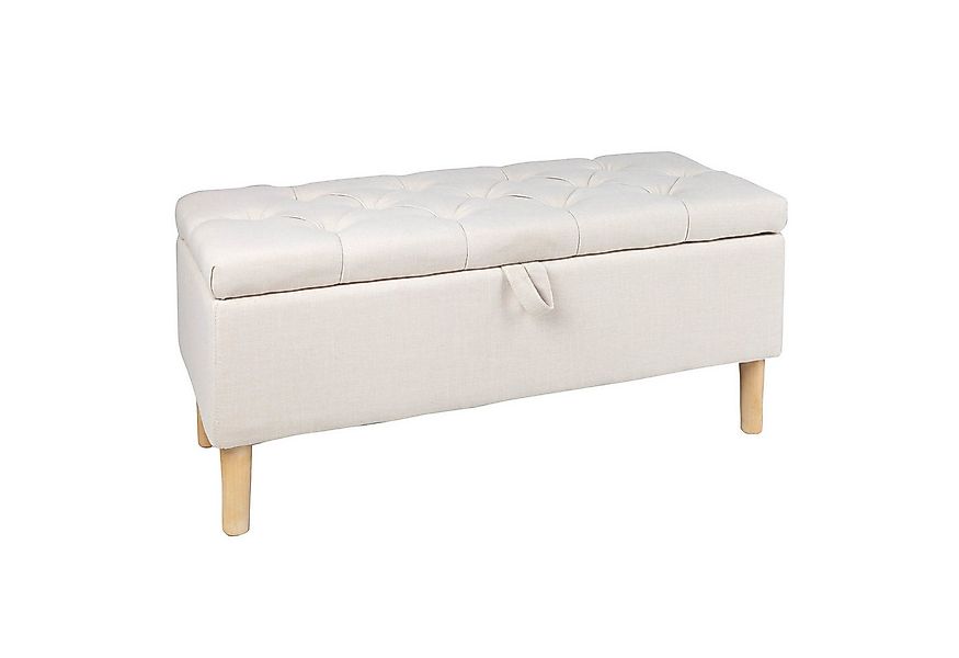riess-ambiente Truhenbank CASTLE beige, mit Stauraum günstig online kaufen
