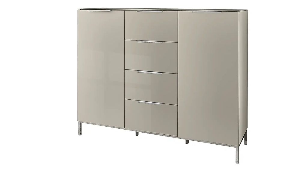 Kommode mit 2 Türen  Vitreo Neo ¦ beige ¦ Maße (cm): B: 135 H: 108 T: 40.0 günstig online kaufen