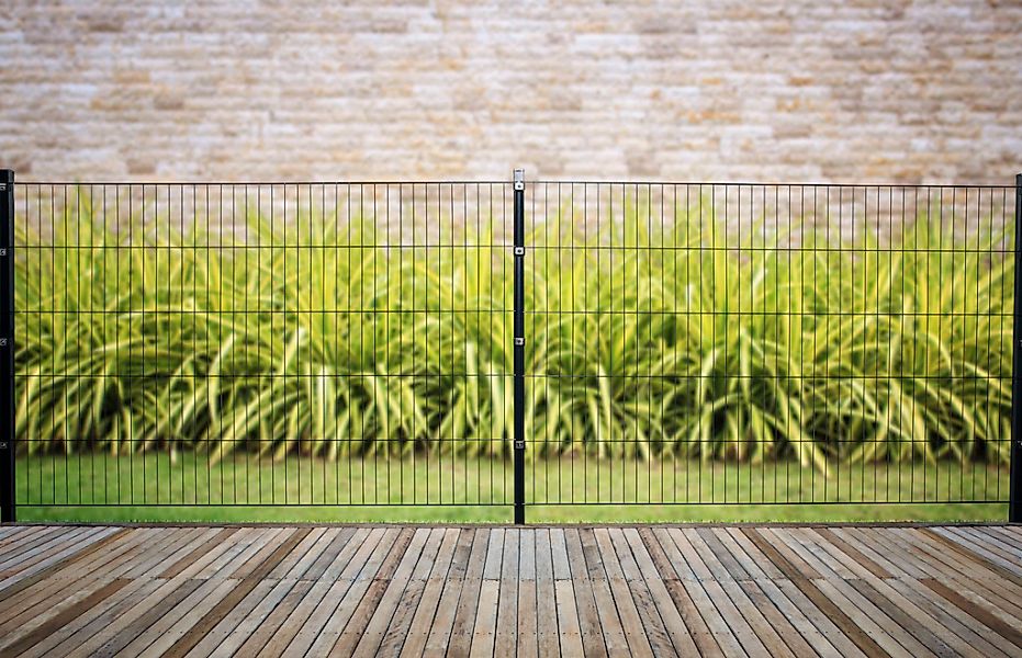 GARDEN 'N' MORE Doppelstabmattenzaun Standard, (11-St), 5 Elemente für 10 m günstig online kaufen