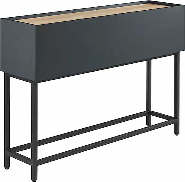 OTTO home Konsolentisch »Azly« pflegeleichte Melaminoberfläche, Metallgeste günstig online kaufen