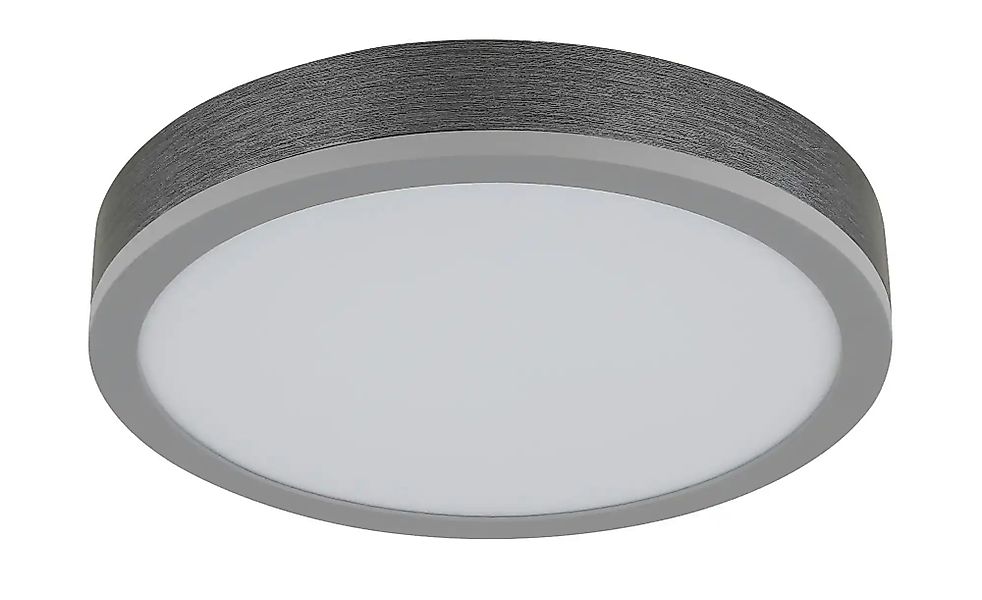 Globo Lighting Deckenleuchte   ¦ grau ¦ Maße (cm): B: 30 H: 8,5  Ø: 30 Lamp günstig online kaufen
