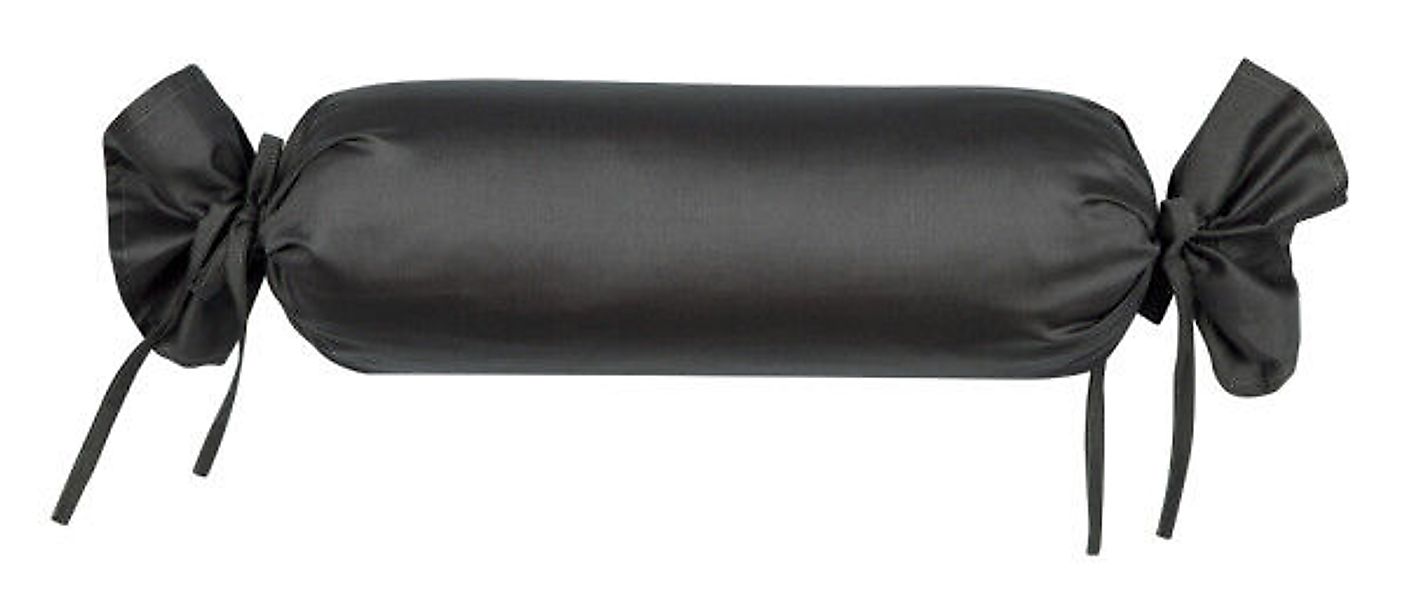 Janine Janine Mako-Satin Bettwäsche Colors 31001 titan Größe:  15x40 cm günstig online kaufen