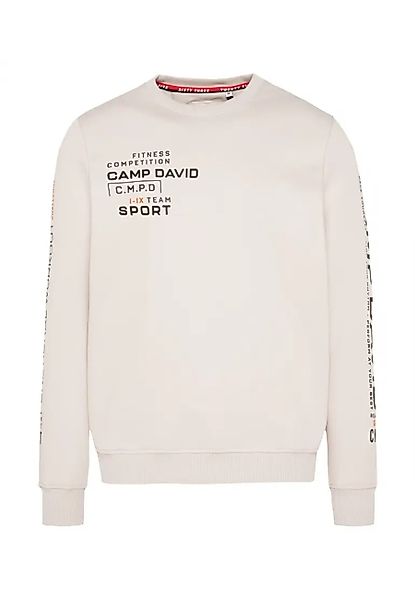 CAMP DAVID Sweatshirt Pullover FITNESS CHALLENGE günstig online kaufen