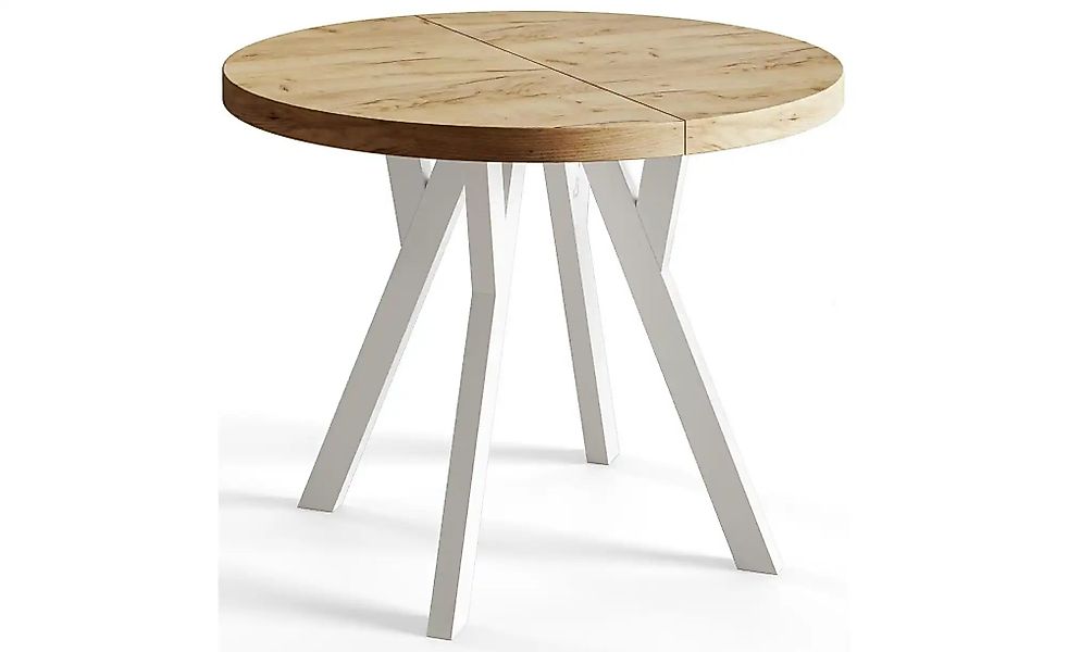 Esstisch ausziehbar Ove ¦ braun Ø: 100 Tische > Esstische > Esstische rund günstig online kaufen