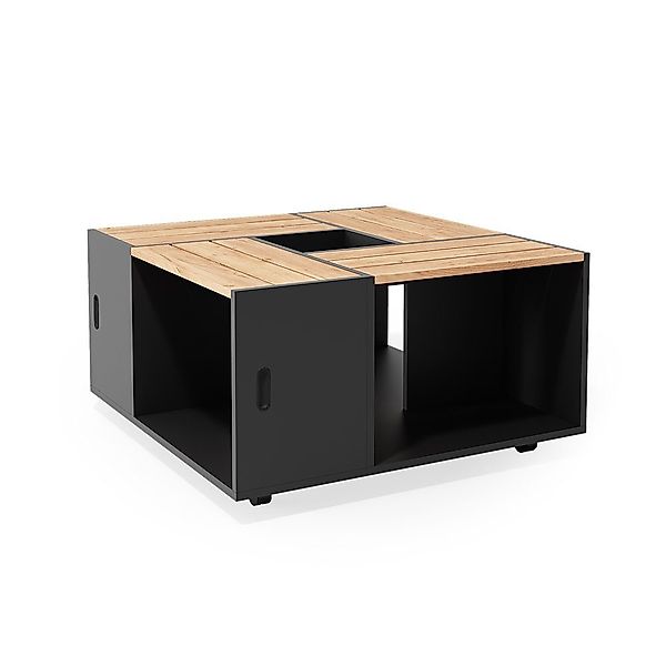 Vicco Couchtisch Anton, Anthrazit/Goldkraft Eiche, 80 günstig online kaufen