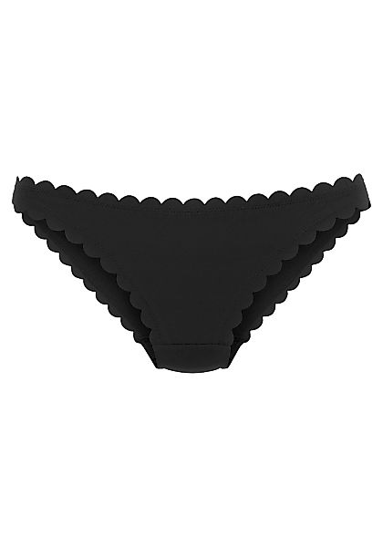 LASCANA Bikini-Hose "Scallop", in knapper Brasilien-Form günstig online kaufen