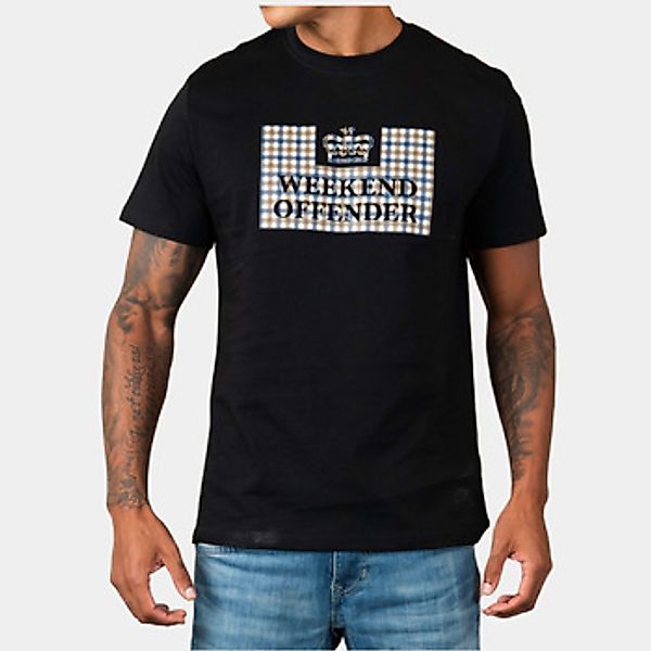 Weekend Offender  T-Shirt Shevchenko - black mid house check günstig online kaufen