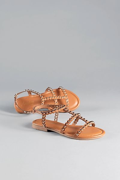 Aniston SHOES Riemchensandale, Sommerschuh, Sandale, Blockabsatz, Zierperle günstig online kaufen