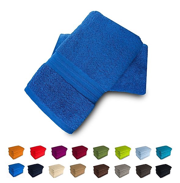 MatratzenL.A.B® Handtücher Forum 550 g/m² Blauer günstig online kaufen