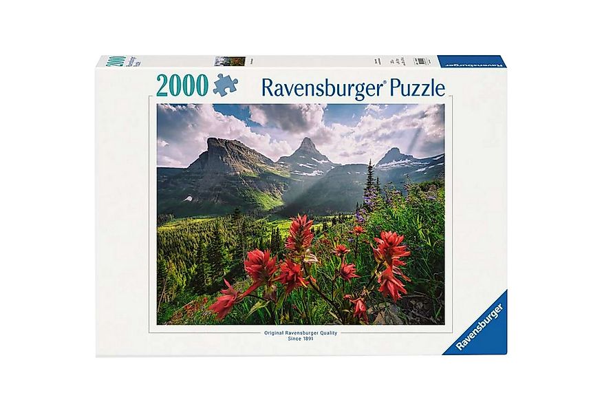 Ravensburger Puzzle Ravensburger Puzzle - Unberührte Berge, (2000, 2000 Puz günstig online kaufen