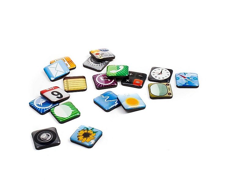Goods+Gadgets Dekomagnet App Kühlschrankmagnete, (Magnete, 18-St) günstig online kaufen