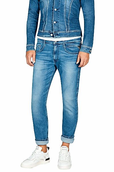 Replay Slim-fit-Jeans "Anbass Superstretch" elastisch günstig online kaufen