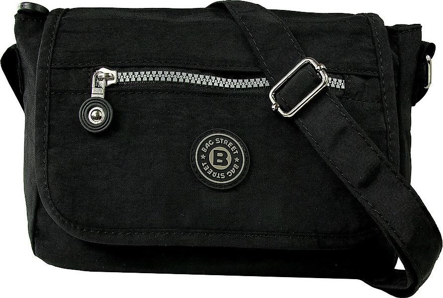 BAG STREET Umhängetasche Bag Street Nylon Umhängetasche schwarz (Umhängetas günstig online kaufen