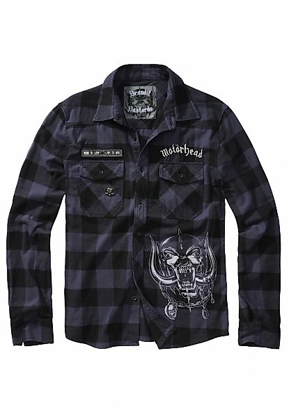 Brandit Flanellhemd "Brandit Herren Motörhead Checkshirt" 1 günstig online kaufen