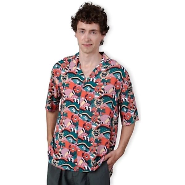 Brava Fabrics  Hemdbluse Yeye Weller Aloha Shirt - Red günstig online kaufen