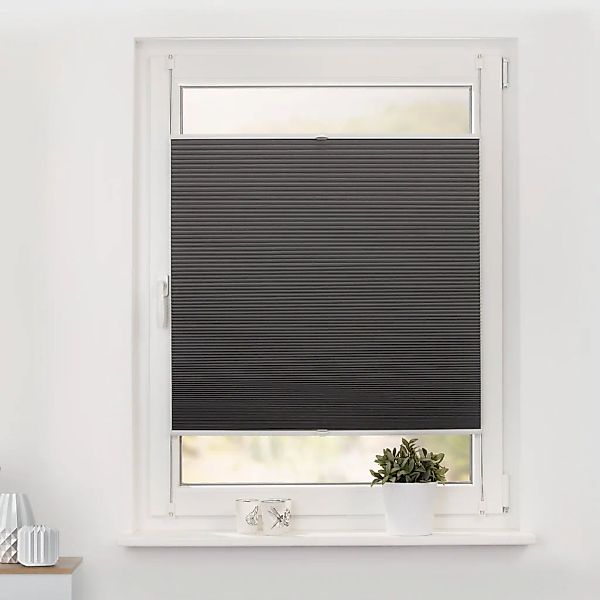 LICHTBLICK ORIGINAL Wabenplissee "Thermo-Plissee Klemmfix ohne Bohren, Verd günstig online kaufen