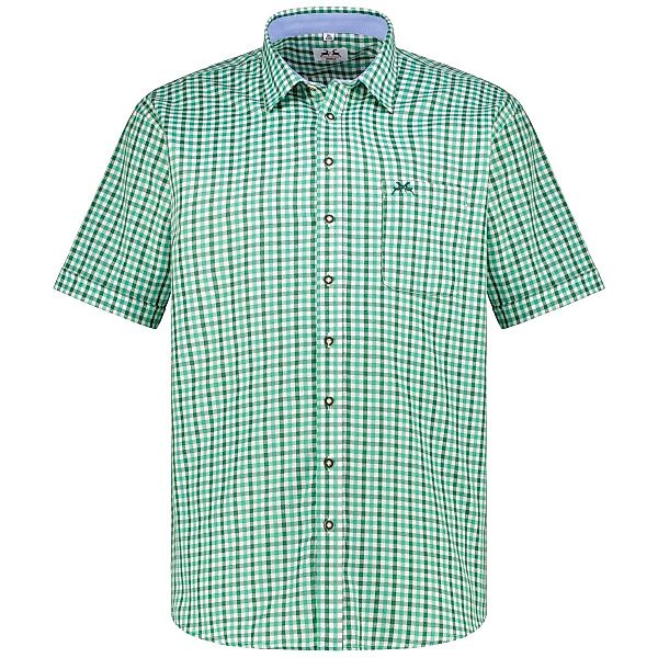 Maddox Kariertes Trachtenhemd Farbe grün Größe: 4XL günstig online kaufen