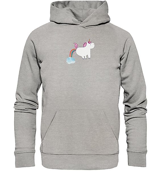 Mr. & Mrs. Panda Hoodie Einhorn Pupsen Größe XXL - Heather Grey - Geschenk, günstig online kaufen