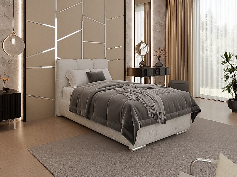 PANDA MÖBEL GmbH Polsterbett ZAIRA Elegantes Polsterbett für modernen Wohns günstig online kaufen