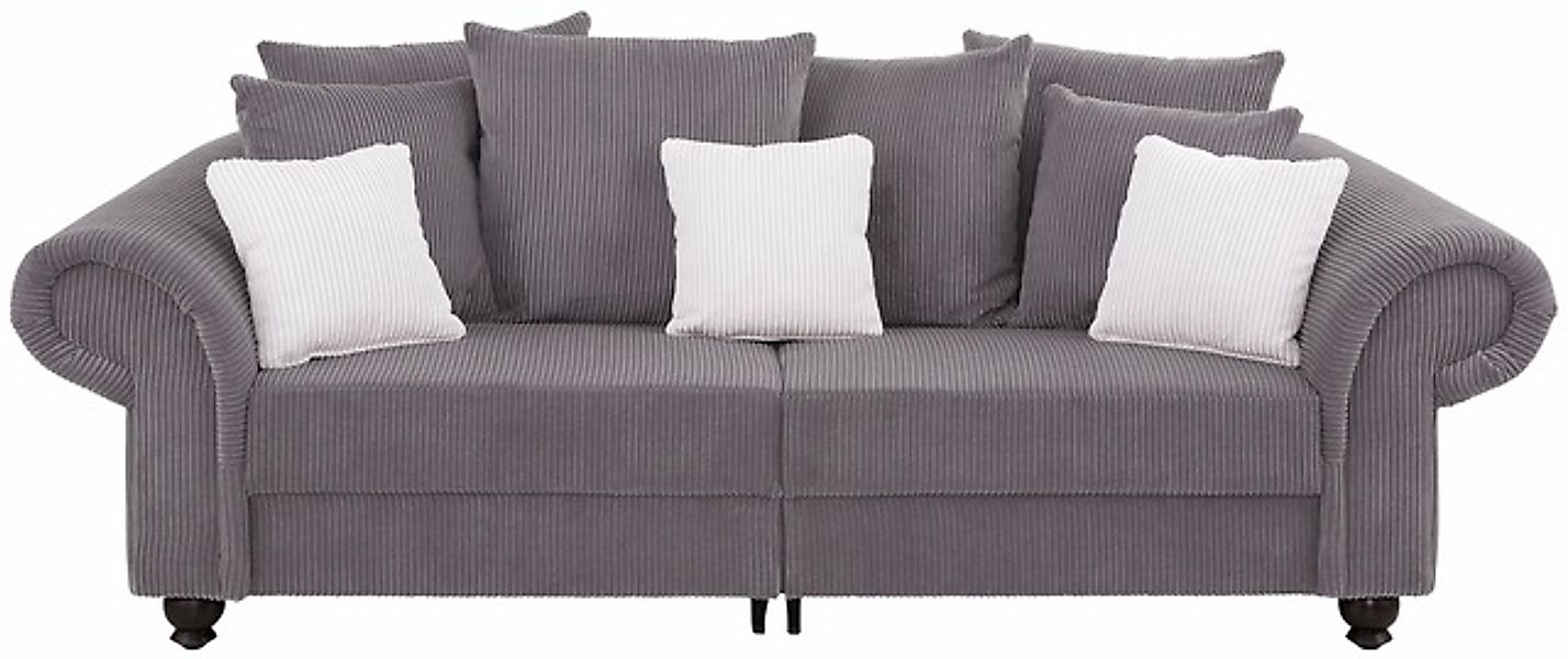 Home affaire Big-Sofa »King Henry Mega Sofa, viel Platz, Breite 242cm, Fede günstig online kaufen