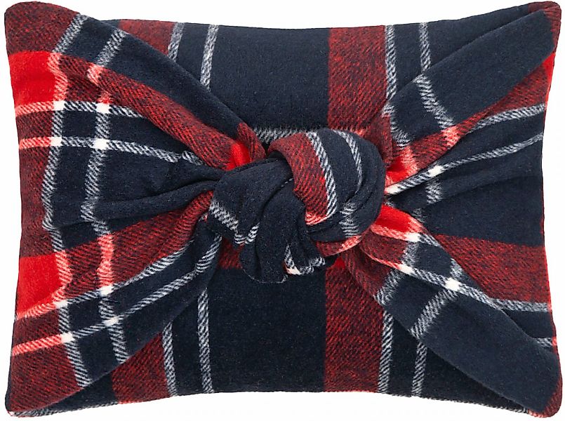 PAD Dekokissen "TARTAN BOW" günstig online kaufen
