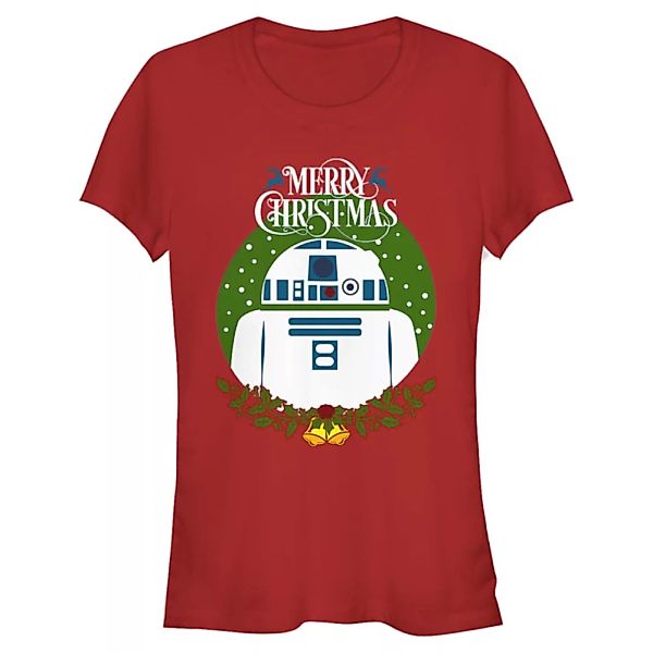 Star Wars - R2-D2 R2 Wreath - Weihnachten - Frauen T-Shirt günstig online kaufen