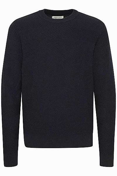 Casual Friday Strickpullover CFKARL structured crew neck knit schicker Stri günstig online kaufen